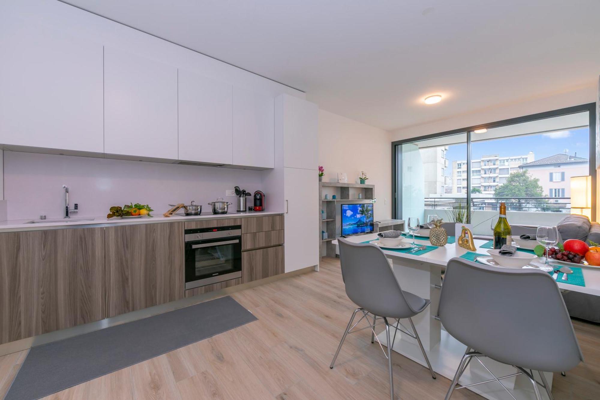Beautiful Home - Happy Rentals Viganello المظهر الخارجي الصورة